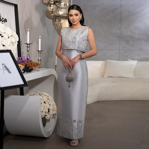 knee length dresses for ladies 11135S Silver-grey soft tulle and lace. Long sleeve midi dress. – Bridal &  Ball New Zealand