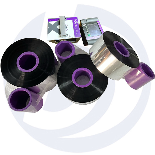 Professional TTo Ribbon Resin Wax 33mm*450m Near Edge Thermal Transfer Ribbons for Tto Printer