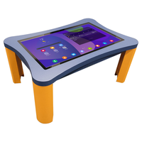 Table tactile réglable en hauteur de 43 pouces avec Android 14 pour enfants, maternelle et jeux sensoriels