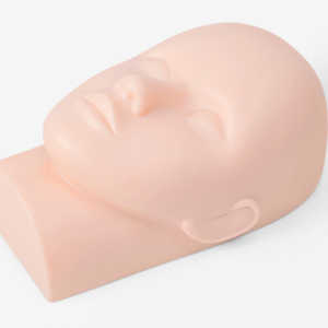 Silicone PMU <b>Training</b> Mannequin <b>Head</b> Permanent Makeup Tattoo Practice <b>Head</b> Mold for Microblading - Product Image 2