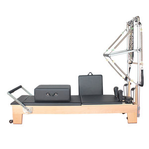 ヨガフィットネス機器スタジオ ピラティス リフォーマー コアベッド ハーフトラペーズタワー付き - Product Image 6
