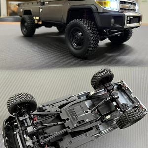 รถบังคับวิทยุ MN82 PRO ขนาด 1/12 รุ่นอัพเกรด 2.4G 4WD สำหรับวิ่งออฟโรด แบบรถกระบะ พร้อมไฟหน้าควบคุมได้ - Product Image 4