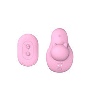 Vibrateur portable Fantasy Shenzhen Mini Bear, vibrations puissantes, télécommande, usage adulte, silicone de qualité médicale, fabriqué en Chine
