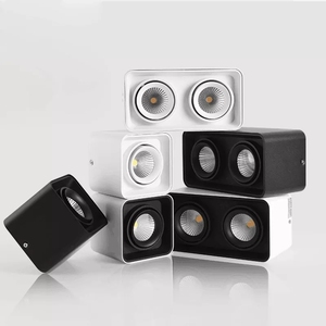 Góc có thể điều chỉnh bề mặt gắn kết Led Downlight + Có thể thay thế GU10 LED bóng Đèn 7W 10W 14W 20W vuông LED trần ánh sáng tại chỗ AC110 220V - Product Image 6