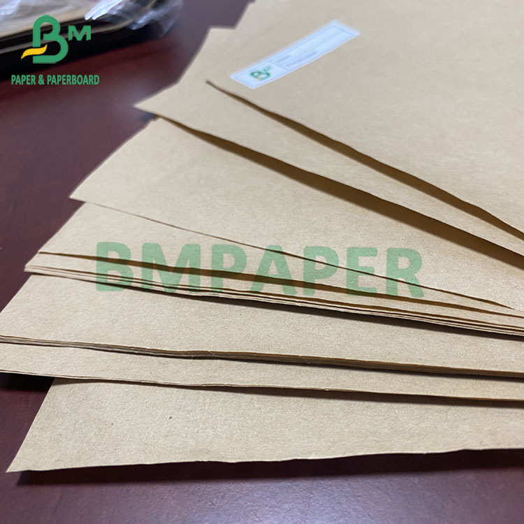 High Strength Cement Bag Paper , Brown Kraft Paper 70gsm 80gsm 85gsm 100gsm 120gsm