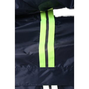 Traje de Lluvia Impermeable para Motociclismo, <span class=keywords><strong>Chubasquero</strong></span> con Capucha para Trabajo de Tráfico y Saneamiento, Conjunto de Chaqueta y Pantalones Reflectantes - Product Image 4