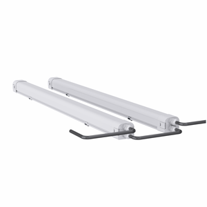 20W LED Batten arıtma ışıkları IP65 su geçirmez floresan tüp ışıkları 1200LM 6500K soğuk beyaz montaj tavan aydınlatma - Product Image 5