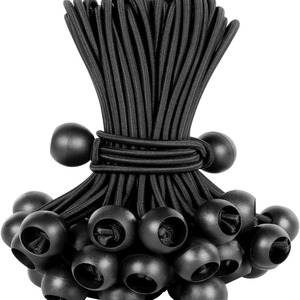 Corda Elastica con Palline e Riflettori, Corda Elastica Resistente per Fissaggio, Corda Antiurto per Campeggio, Tende e Teloni - Product Image 5