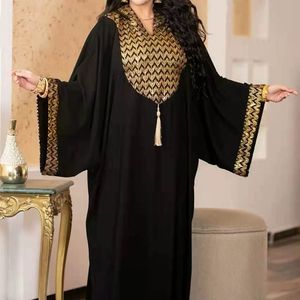 Robe Abaya <span class=keywords><strong>de</strong></span> l'Aïd Ramadan 2025 <span class=keywords><strong>de</strong></span> Dubaï, Robe Islamique Brodé <span class=keywords><strong>de</strong></span> Strass, Grande Taille, Robe <span class=keywords><strong>de</strong></span> Prière Musulmane, Robe Longue à Capuche - Product Image 6