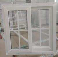 Fenêtres coulissantes en PVC résistantes aux ouragans, double vitrage, design moderne, insonorisées
