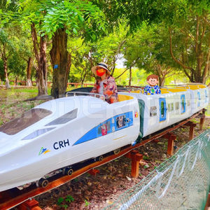 Attraction en plein air pour adultes Train électrique à vendre Parc d'attractions Track Train Sightse - Product Image 3