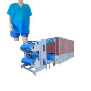 Ultrasone Wegwerp Korte Mouwen Non Woven Scrub Pak Arts Medische Scrub Kleding Making Machine