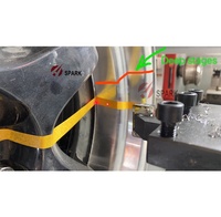 Machine de réparation de jantes, tour à découpe diamantée horizontale CNC pour jantes forgées de 18', 19', 20', 22', 24'