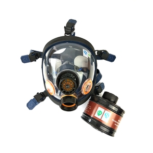 CO2 máscara de Gas policía máscara de Gas de la cara llena máscara de gas con <span class=keywords><strong>dos</strong></span> filtros - Product Image 1