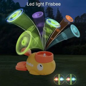 उड़ान डिस्क लांचर खिलौने प्रशिक्षण बतख फ्रिस्बी खेल शूटिंग और खिलौने उड़ाने डिस्क लांचर बच्चों आउटडोर यार्ड खेल - Product Image 3