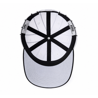 Casquette Snapback Personnalisée à Rayures, 6 Panneaux, Visière Plate, Broderie 3D, Étiquette Tissée, Style Streetwear, Casquette de Sport pour Hommes