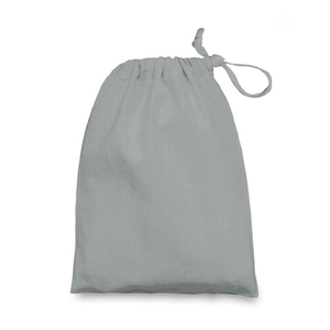 Pochette en coton et lin avec logo personnalisé, pour bougies et savons, sac à cordon écologique, cadeau - Product Image 4