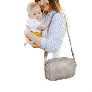 Sac à langer grande capacité pour bébé, sac de voyage à bandoulière, sac de maternité, sac à langer fourre-tout, certifié BSCI - Product Image 5