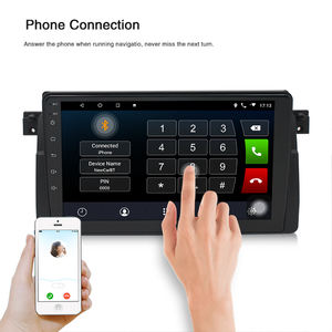 Carplay 9 بوصة مزدوجة <span class=keywords><strong>2</strong></span> الدين اللمس شاشة ستيريو فيديو autoradio gps للملاحة راديو السيارة الاندورويد ل bmw e46 3 سلسلة 1998-2005 - Product Image 5