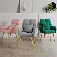 Chaise de maquillage de luxe à bulles, tabouret de coiffeuse au design moderne pour la maison, la chambre, le bureau, le salon