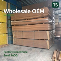 Panneau MDF 4x8 pieds (1220x2440mm) 3~25 mm d'épaisseur, brut, en fibre de bois, qualité E0 E1 pour meubles et armoires