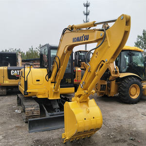 Haute qualité 5ton Mini japon Komatsu pc56-7 utilisé pelles sur chenilles hydrauliques pc56 pelleteuses à godet d'occasion - Product Image 4