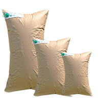 Stabilisateur de conteneur à pression de service de 0,2 bar, sac de calage en papier kraft recyclable et réutilisable, solution de stockage d'air pour conteneur