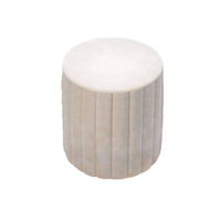 Tabouret de maquillage rond avec rangement, chaise basse pour coiffeuse, mobilier moderne et minimaliste pour chambre et salon, en velours