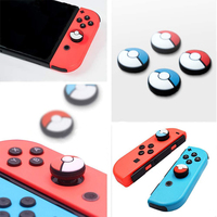 HOXC Ensemble de manettes en silicone analogiques de haute qualité pour manettes Nintendo Switch