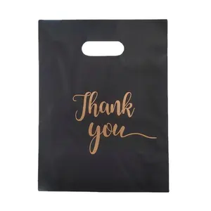 Custom Logo T-shirt Plastic Grocery Plastic Vest Carrier Plastic Handle Shopping Bags Production