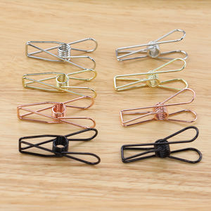 3pcs Clips de sac en métal Quick Seal Food and Herbs Clamp avec crochet pour une <span class=keywords><strong>fermeture</strong></span> sécurisée - Product Image 6