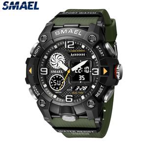 Relojes SMAEL a Precio Económico al por Mayor para Hombre, Reloj Deportivo Multifunción Analógico Digital de Plástico 8055 - Product Image 3