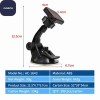 Support de téléphone magnétique universel à ventouse pour voiture, fixation tableau de bord et pare-brise, réglable à 360 degrés