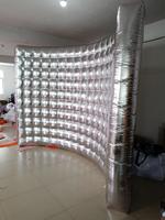 Caméra gonflable portable personnalisée photomaton vogue 360 photomaton gonflable mur de toile de fond