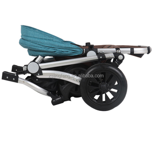 Cochecito <span class=keywords><strong>de</strong></span> Bebé 3 en 1 <span class=keywords><strong>de</strong></span> Lujo, Sistema <span class=keywords><strong>de</strong></span> <span class=keywords><strong>Viaje</strong></span> <span class=keywords><strong>con</strong></span> Estructura <span class=keywords><strong>de</strong></span> Aleación <span class=keywords><strong>de</strong></span> Aluminio, Certificado EN1888, Multifuncional, <span class=keywords><strong>con</strong></span> Asiento Elevado y <span class=keywords><strong>Cuna</strong></span> - Product Image 6