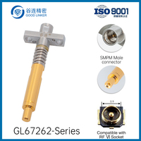 Sonde coaxiale RF haute fréquence GL67262 DC-8GHz, prise mâle SMPM VI, 50 Ohm, sonde de test pour analyseur de réseau pour module mobile