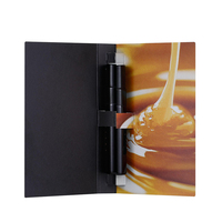 Parfum d'affaires personnalisé OEM 5ml pour hommes conception d'impression de cartes d'échantillon eau de Cologne et parfum boisé longue durée de mini taille