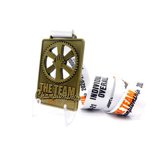 Custom Universal Metal Craft 3d Logo Winnaar 1e 2e 3e Plaats Nieuwigheid Goud Zilver Bronzen Medaille Met Logo - Product Image 3