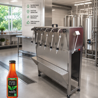 Machine de remplissage manuelle multifonctionnelle pour vin, eau, jus, sauce soja, miel, vinaigre et autres liquides – Idéale pour le remplissage en vrac