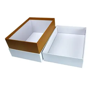 थोक कस्टम कठोर कार्डबोर्ड उपहार बॉक्स कस्टम ढक्कन बेस पेपर बॉक्स उपहार गहने के लिए पैकेजिंग पेपर बॉक्स को अनुकूलित करना