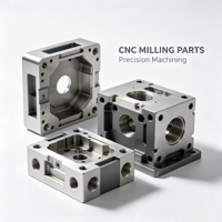 Composants mécaniques de précision en acier inoxydable usinés sur commande par CNC avec services d'usinage