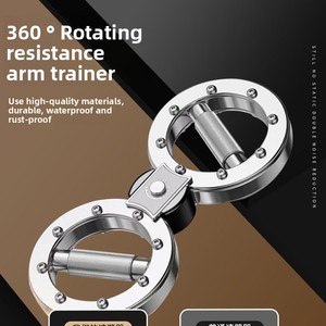 Burn Machine Entrenador de Fuerza de Agarre, Entrenador de Manos y Antebrazos con Rotación de 360 Grados, Ejercitador de Antebrazos para Fitness, Entrenamiento y Boxeo - Product Image 2
