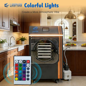 Lyophilisateur haute efficacité, petit sécheur par congélation domestique avec chambre en acier inoxydable et nettoyage facile pour la cuisine domestique et les petites productions - Product Image 3