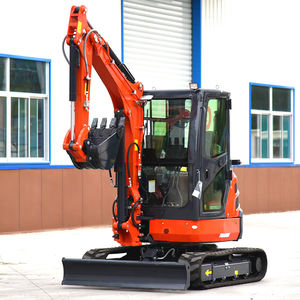 Mini Escavatore Idraulico Multifunzionale, Macchinari per Scavo Compatti da 1, 2 e 3,5 Tonnellate, Scavatore Mini per Uso Domestico - Product Image 1