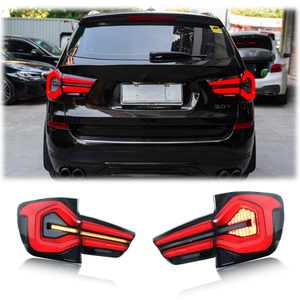 Ensemble de <span class=keywords><strong>feux</strong></span> arrière LED pour X3 F25 2010-2017, nouveau, rouge, Plug+Play, clignotant dynamique, accessoires automobiles - Product Image 1