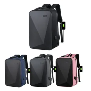 Sacs d'école en nylon unisexe sac de voyage étanche pour ordinateur de bureau sac à dos pour ordinateur portable avec chargement USB pour hommes - Product Image 6