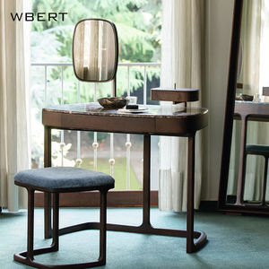 WBERT-Mesa de maquillaje moderna y sencilla con espejo de pie para dormitorio, apartamento o Hotel - Product Image 2