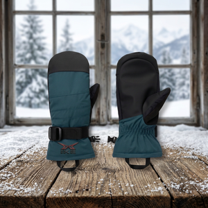 New Design Customized Women Men Winter HIKE IMPEX Anti Slip Waterproof Windproof Polyester Grey <b>Touchscreen</b> <b>Gloves</b> - Product Image 2