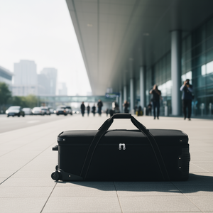 Maleta con ruedas para cámara, 39.37 x 14.96 x 12.60 pulgadas, bolsa de transporte con ruedas de nailon para cámara réflex digital, sin espejo, profesional - Product Image 2