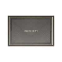 Alfombra de Cocina Antideslizante de Lujo Ligero, Impermeable, Resistente a Manchas y Aceite, para Decoración del Suelo de la Cocina del Hogar